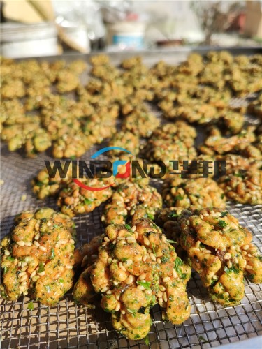 新品海苔味琥珀核桃仁炒鍋 可定制 風味核桃仁加工設(shè)備